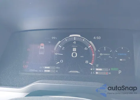 2025 Toyota Tundra Hybrid Platinum Hybrid Crewmax 5.5' Bed z USA, uszkodzony, nr VIN 5TFNC5DB7SX107711